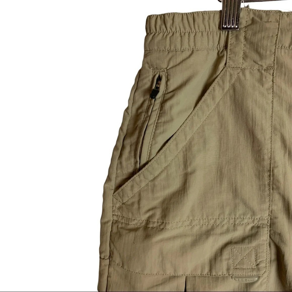 L.L Bean  Men’s Utility Hiking Shorts 100% Nylon Lined Size US XL Reg - Picture 9 of 12